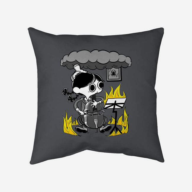 This Is Wednesday-none removable cover throw pillow-naomori