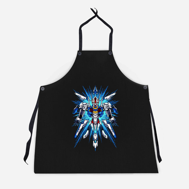 Witch Gundam-unisex kitchen apron-spoilerinc