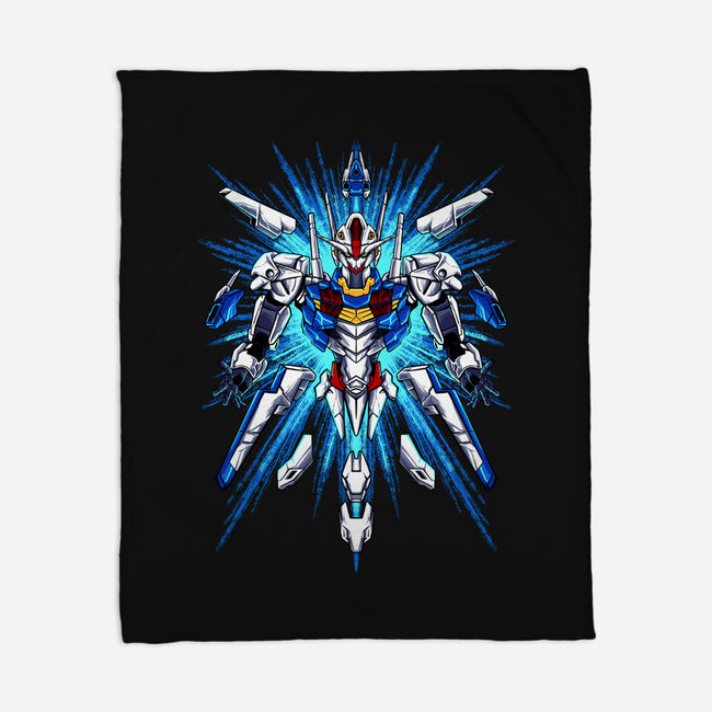 Witch Gundam-none fleece blanket-spoilerinc