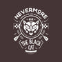 The Black Cat Canoe-none removable cover w insert throw pillow-Logozaste