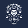 The Black Cat Canoe-none removable cover w insert throw pillow-Logozaste