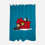 The Wet Nuts-none polyester shower curtain-Boggs Nicolas
