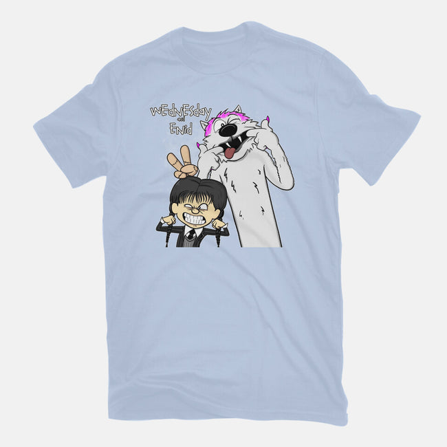 Wednesday & Enid-womens basic tee-MarianoSan