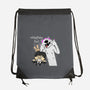 Wednesday & Enid-none drawstring bag-MarianoSan