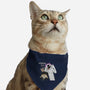 Wednesday & Enid-cat adjustable pet collar-MarianoSan