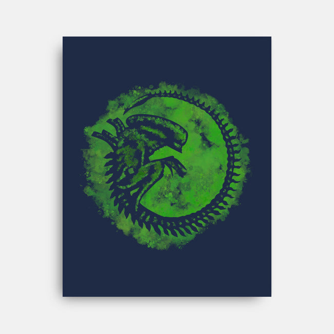 Xeno Splash-none stretched canvas-nickzzarto