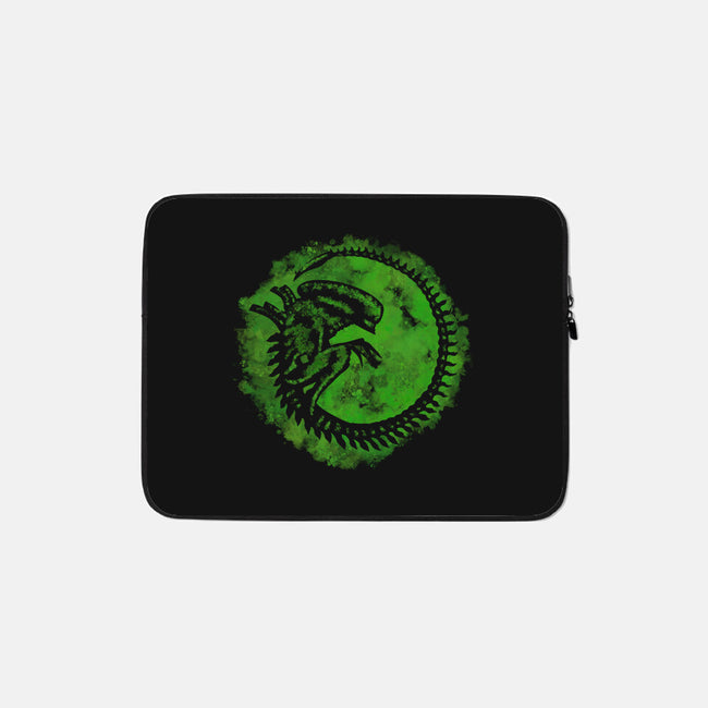 Xeno Splash-none zippered laptop sleeve-nickzzarto