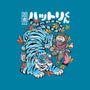 Tiger Ninja Hattori-none polyester shower curtain-Bear Noise