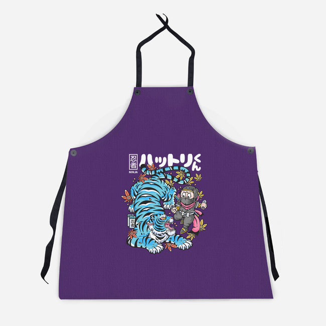 Tiger Ninja Hattori-unisex kitchen apron-Bear Noise