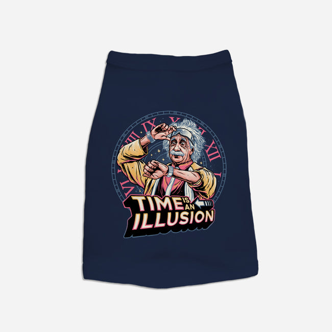 Time Is An Illusion-dog basic pet tank-momma_gorilla