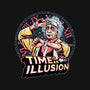 Time Is An Illusion-cat bandana pet collar-momma_gorilla