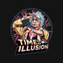 Time Is An Illusion-womens racerback tank-momma_gorilla
