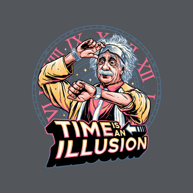 Time Is An Illusion-none glossy sticker-momma_gorilla