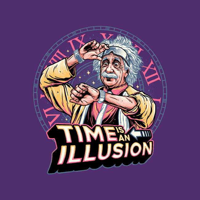 Time Is An Illusion-cat bandana pet collar-momma_gorilla