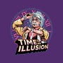 Time Is An Illusion-womens off shoulder sweatshirt-momma_gorilla