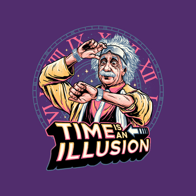 Time Is An Illusion-unisex kitchen apron-momma_gorilla