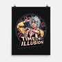 Time Is An Illusion-none matte poster-momma_gorilla