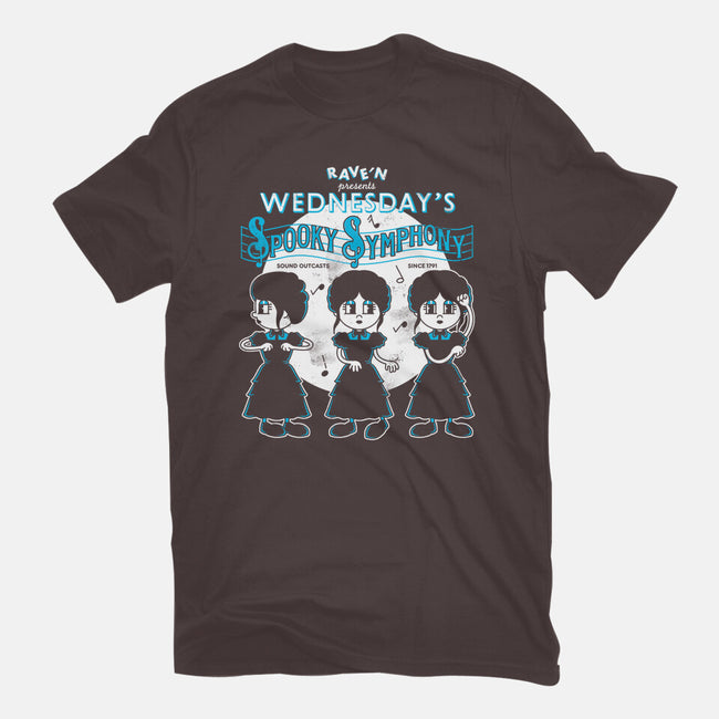 Spooky Symphony-womens basic tee-paulagarcia