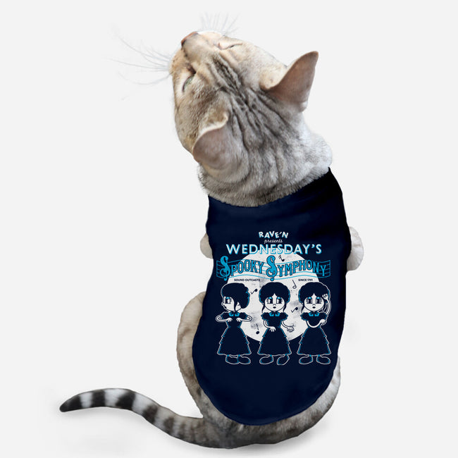 Spooky Symphony-cat basic pet tank-paulagarcia