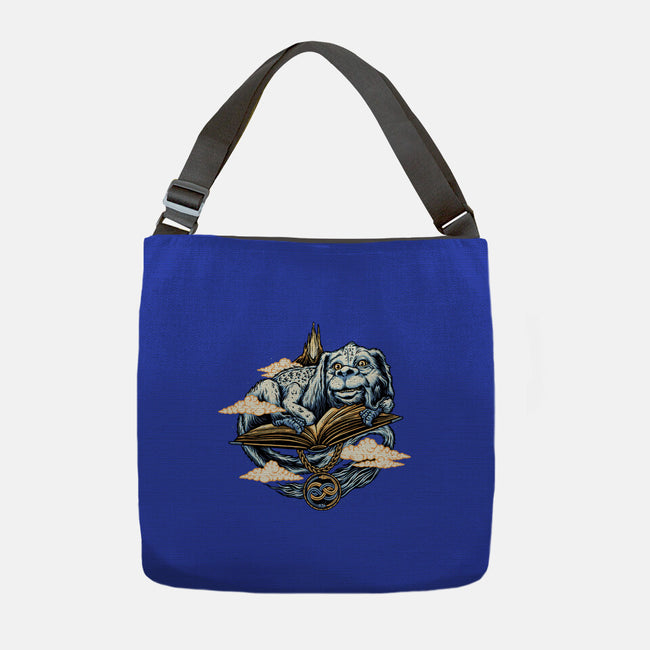 The Story That Never Ends-none adjustable tote bag-momma_gorilla