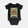 The Book Lover Tarot-baby basic onesie-tobefonseca