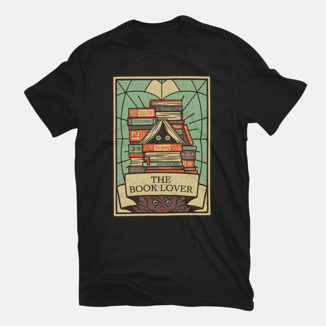 The Book Lover Tarot-mens heavyweight tee-tobefonseca