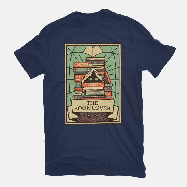 The Book Lover Tarot-mens heavyweight tee-tobefonseca