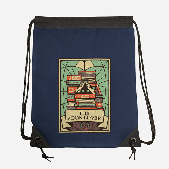 The Book Lover Tarot-none drawstring bag-tobefonseca