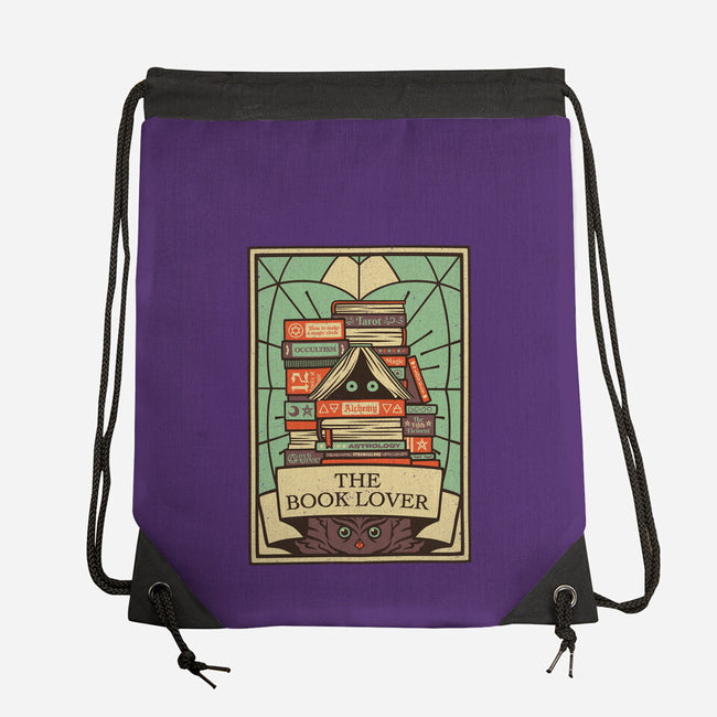 The Book Lover Tarot-none drawstring bag-tobefonseca