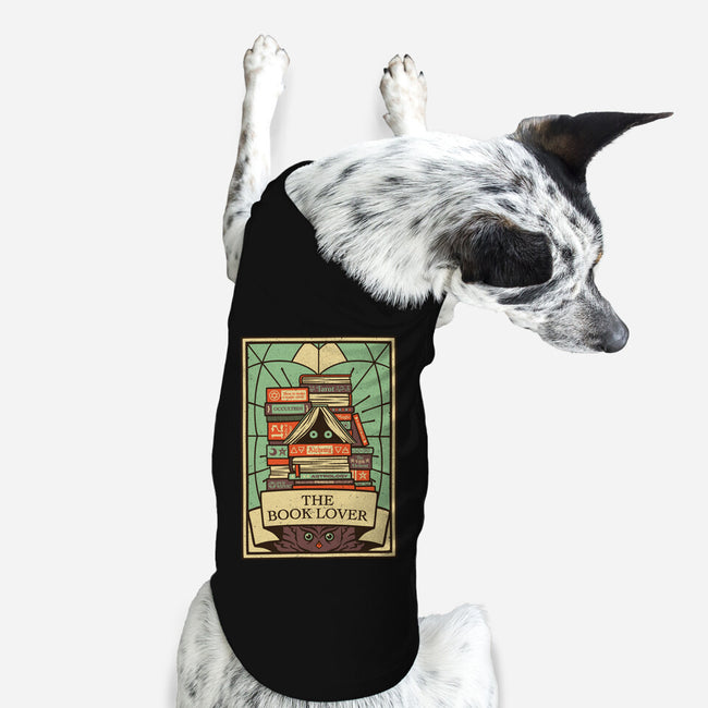 The Book Lover Tarot-dog basic pet tank-tobefonseca