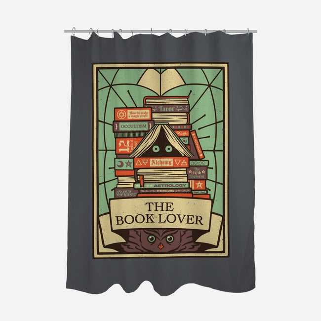 The Book Lover Tarot-none polyester shower curtain-tobefonseca