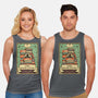 The Book Lover Tarot-unisex basic tank-tobefonseca