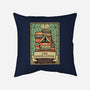 The Book Lover Tarot-none removable cover w insert throw pillow-tobefonseca