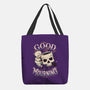 Wednesday Mourning-none basic tote bag-Snouleaf