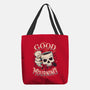 Wednesday Mourning-none basic tote bag-Snouleaf