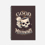 Wednesday Mourning-none dot grid notebook-Snouleaf