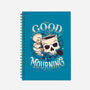 Wednesday Mourning-none dot grid notebook-Snouleaf