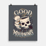 Wednesday Mourning-none matte poster-Snouleaf