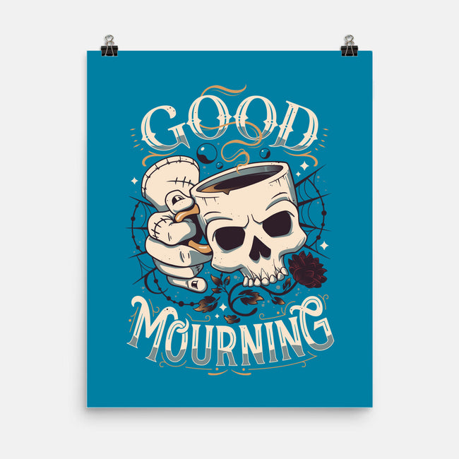 Wednesday Mourning-none matte poster-Snouleaf