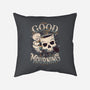 Wednesday Mourning-none removable cover w insert throw pillow-Snouleaf