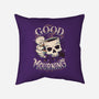 Wednesday Mourning-none removable cover w insert throw pillow-Snouleaf