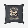 Wednesday Mourning-none removable cover throw pillow-Snouleaf