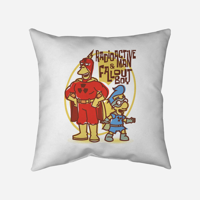 Radioactive Squad-none removable cover w insert throw pillow-se7te
