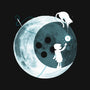 Button Moon-unisex baseball tee-Vallina84