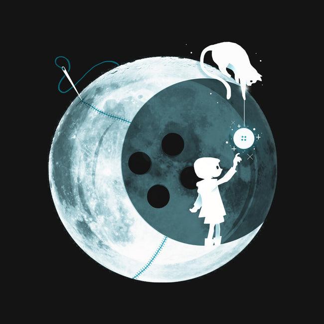 Button Moon-womens basic tee-Vallina84