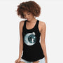 Button Moon-womens racerback tank-Vallina84