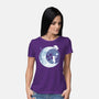 Button Moon-womens basic tee-Vallina84