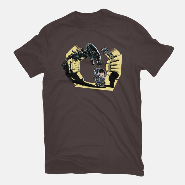 Ellen And Xeno-womens basic tee-zascanauta