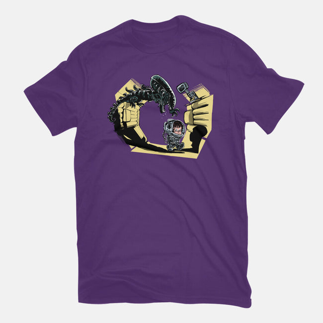 Ellen And Xeno-womens basic tee-zascanauta