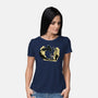 Ellen And Xeno-womens basic tee-zascanauta